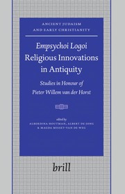 Cover of Empsychoi logoi--religious innovations in antiquity by Pieter Willem van der Horst