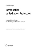 Front cover of Introduction to radiation protection by Claus Grupen