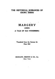 Front cover of The historical romances of Georg Ebers ... by Georg Ebers