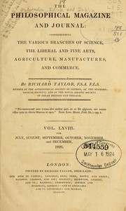Front cover of The Philosophical magazine and journal by Unknown