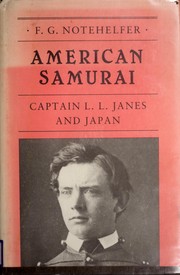 Cover of American samurai by F. G. Notehelfer