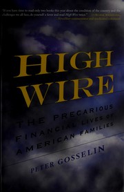 Cover of High Wire by Peter Gosselin