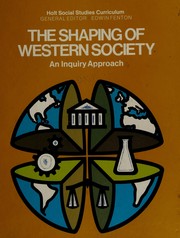 Front cover of The shaping of western society by Edwin Fenton