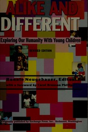 Front cover of Alike and different by Bonnie Neugebauer