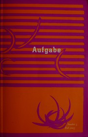 Cover of Aufgabe by E. Tracy Grinnell