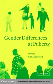 Cover of Gender differences at puberty by Chris Hayward