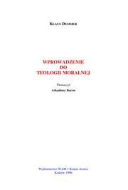 Cover of Wprowadzenie do teologii moralnej by Klaus Demmer