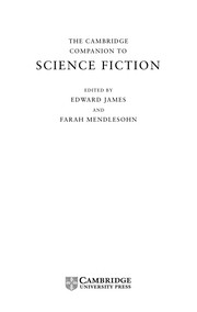 Front cover of The Cambridge companion to science fiction by Unknown