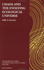 Front cover of Chaos and the evolving ecological universe by Sally J. Goerner