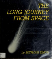 Front cover of The long journey from space by Seymour Simon