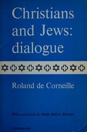 Front cover of Christians and Jews by Roland De Corneille