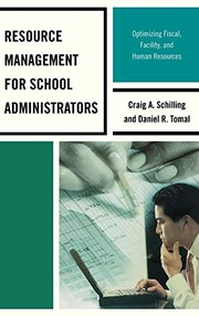 Cover of Resource Management for School Administrators by Daniel R. Tomal