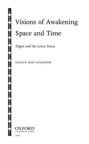 Front cover of Visions of awakening space and time by Taigen Daniel Leighton
