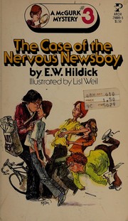 Front cover of The case of the nervous newsboy by E. W. Hildick
