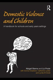 Front cover of Domestic violence and children by Abigail Sterne
