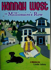 Cover of Hannah West on Millionaire's Row by Linda Johns