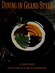 Cover of Dining in grand style by Elizabeth Schneider