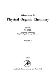 Front cover of Advances in physical organic chemistry by Victor Gold