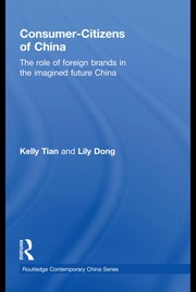 Front cover of Consumer-citizens of China by Kelly Tian