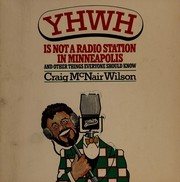 Front cover of YHWH is not a radio station in Minneapolis by Craig McNair Wilson