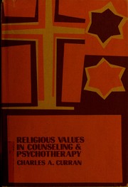 Front cover of Religious values in counseling and psychotherapy by paul g la forge