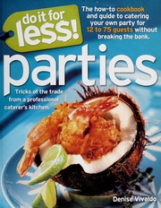 Cover of Do it for le$$! parties by Denise Vivaldo