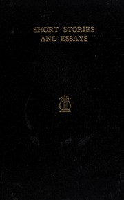Front cover of Short stories and essays by W. J. Alexander