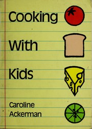 Front cover of Cooking With Kids (Gryphon House Book) by Carolyn Ackerman