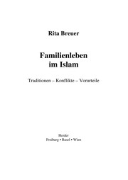 Front cover of Familienleben im Islam by Rita Breuer