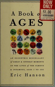 Front cover of A book of ages by Eric Hanson