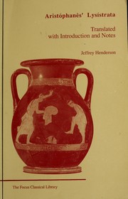 Front cover of Aristophanes' Lysístrata by Aristophanes