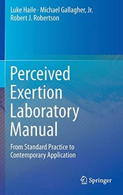 Cover of Perceived Exertion Laboratory Manual by Luke Haile