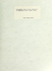 Front cover of Experimental study of noise produced by an underwater acoustic bubble screen by Clark Thomas Kelley