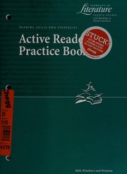 Cover of Active Reader's Practice Book by Kylene Beers