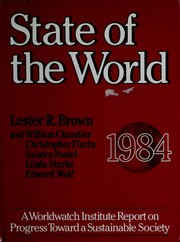 Cover of State of the World 1984 by Lester Russell Brown