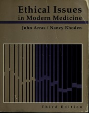 Front cover of Ethical Issues in Modern Medicine by John D. Arras