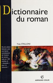 Front cover of Dictionnaire du roman by Yves Stalloni