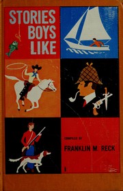 Front cover of Stories boys like by Reck, Franklin Mering