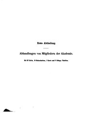 Cover of Denkschriften der Kaiserlichen Akademie der Wissenschaften by Kaiserlichen Akademie der Wissenschaften in Wien, Mathematisch-Naturwissenschaftliche Klasse
