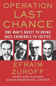 Cover of Operation Last Chance by Efraim Zuroff