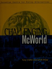 Cover of Challenging McWorld by Tony Clarke