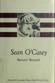 Cover of Sean O'Casey by Bernard Benstock