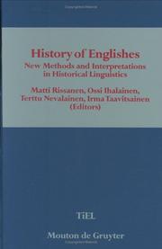 Front cover of History of Englishes by Matti Rissanen