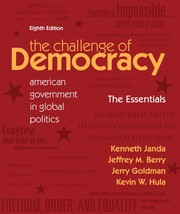 Cover of The challenge of democracy by Kenneth Janda