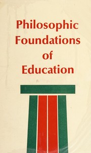 Front cover of Philosophic foundations of education by S. Samuel Shermis