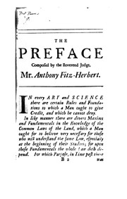 Cover of Nouvelle Natura brevium by Anthony Fitzherbert, Sir