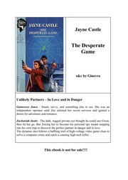 Front cover of The Desperate Game by Jayne Ann Krentz