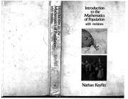 Front cover of Introduction to the Mathematics of Populations (Behavioral Science) by Nathan Keyfitz