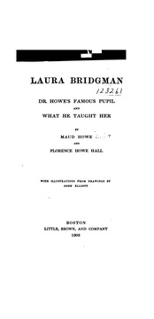 Front cover of Laura Bridgman by Maud Howe Elliott