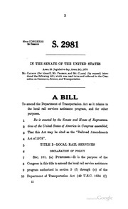 Cover of Railroad amendments act of 1978 by United States. Congress. Senate. Committee on Commerce, Science, and Transportation. Subcommittee on Surface Transportation.